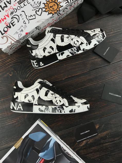 dolce gabbana panda sneakers|dolce & gabbana sneakers prices.